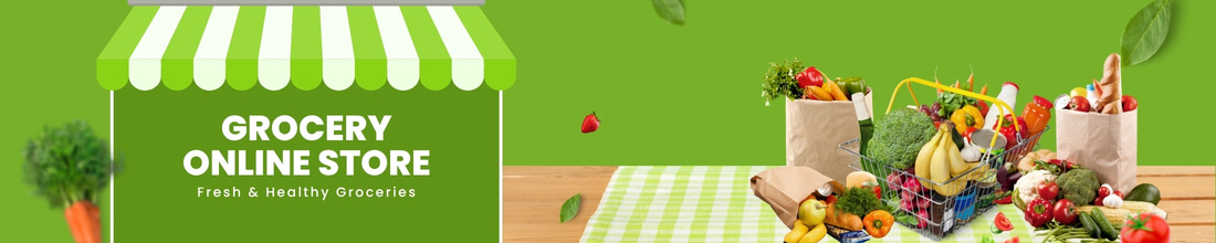 Green Organic Grocery Online Store Etsy Cover (1)