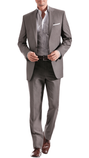 SUITLTD GREY TEXTURED