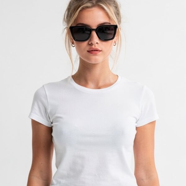Poly Neck Tee
